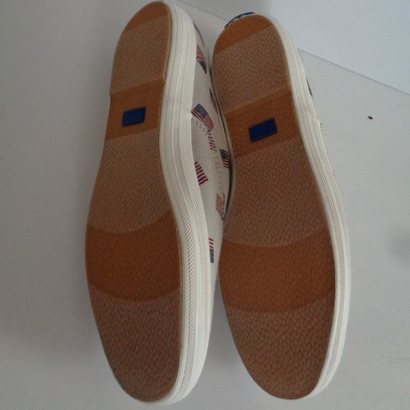 NEW KEDS ORTHOLITE WITH FLAG PRINT SIZE 8 - Picture 4 of 4